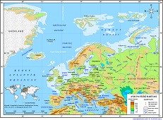 Avrupa Fiziki Haritası